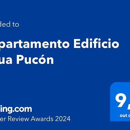 Departamento Edificio Aqua Pucon Appartement Buitenkant foto